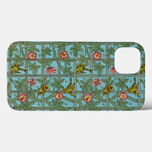 William Morris Birds und Blume Case-Mate iPhone Hülle (Rückseite (Horizontal))