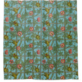 William Morris Birds und Blume Duschvorhang (Vorderseite)