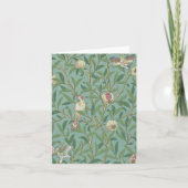 William Morris, Birds und Pommenates - Green Karte (Vorderseite)