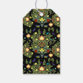 William Morris Birthday Party Fevor Geschenkanhänger (Rückseite)