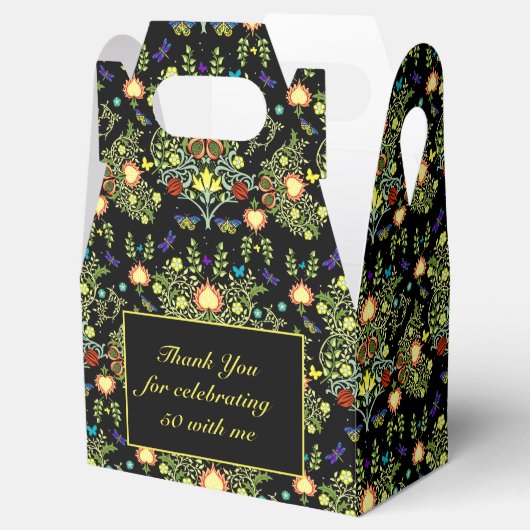 William Morris Birthday Party Fevor Geschenkschachtel (Geöffnet)