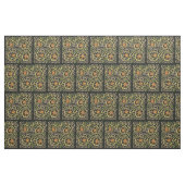 William Morris Black Floral Art Design Stoff (Fat Quarter (45,7 x 55,9 cm))