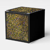William Morris Black und Gold Willow Bough Geschenkschachtel (Vorderseite)