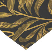 William Morris Black und Gold Willow Bough Kurz Kurzer Tischläufer (Ecke)