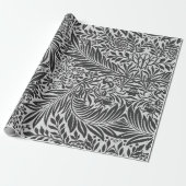 William Morris BLACK UND WEISS Geschenkpapier (Ungerollt)