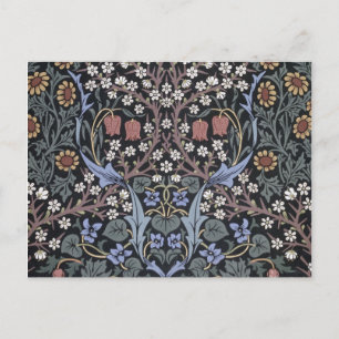 William Morris - Blackdorn-Muster Feiertagspostkarte