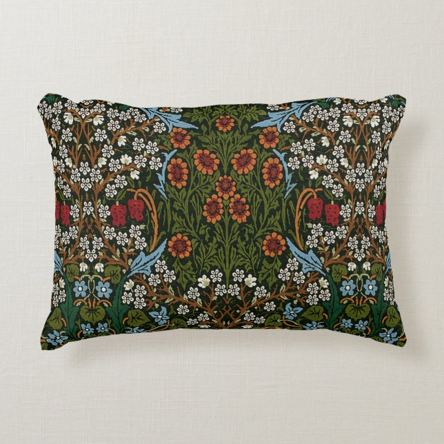 William Morris Blackthorn  Dekokissen (Vorderseite)