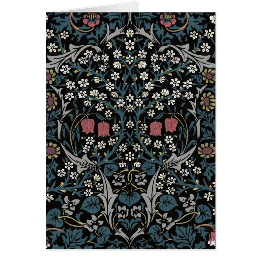 William Morris Blackthorn Floral Art Nouveau (Vorne)
