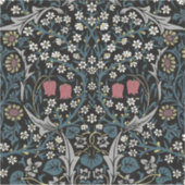 William Morris Blackthorn Floral Art Nouveau Aufkleber (Vorderseite)