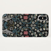 William Morris Blackthorn Floral Art Nouveau Case-Mate iPhone Hülle (Rückseite (Horizontal))