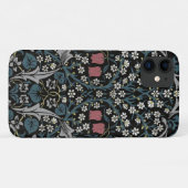 William Morris Blackthorn Floral Art Nouveau Case-Mate iPhone Hülle (Rückseite (Horizontal))