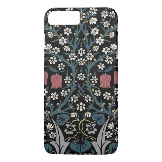 William Morris Blackthorn Floral Art Nouveau Case-Mate iPhone Hülle (Rückseite)