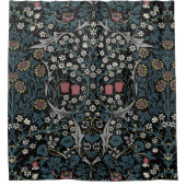 William Morris Blackthorn Floral Art Nouveau Duschvorhang (Vorderseite)