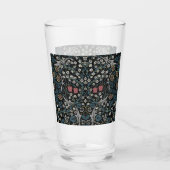 William Morris Blackthorn Floral Art Nouveau Glas (Rückseite)