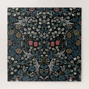 William Morris Blackthorn Floral Art Nouveau Hand- Puzzle
