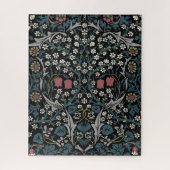 William Morris Blackthorn Floral Art Nouveau Hand- Puzzle (Vertikal)