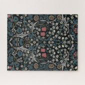 William Morris Blackthorn Floral Art Nouveau Hand- Puzzle (Horizontal)