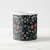 William Morris Blackthorn Floral Art Nouveau Jumbo-Tasse (Vorderseite)