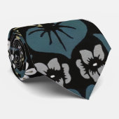 William Morris Blackthorn Floral Art Nouveau Krawatte (Gerollt)