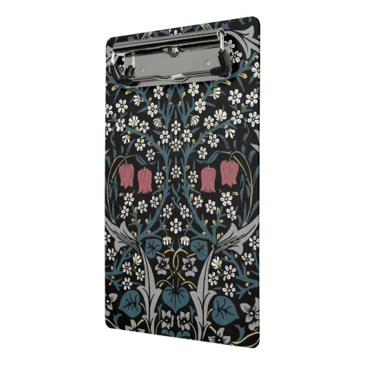 William Morris Blackthorn Floral Art Nouveau Mini Klemmbrett (Gewinkelt2)