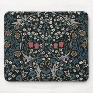 William Morris Blackthorn Floral Art Nouveau Mousepad