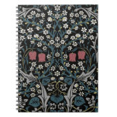 William Morris Blackthorn Floral Art Nouveau Notizblock (Vorderseite)