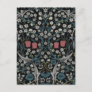William Morris Blackthorn Floral Art Nouveau Postkarte