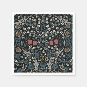 William Morris Blackthorn Floral Art Nouveau Serviette