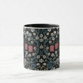 William Morris Blackthorn Floral Art Nouveau Tasse (Zentrum)