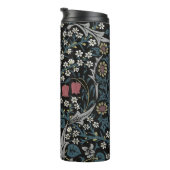 William Morris Blackthorn Floral Art Nouveau Thermosbecher (Nach rechts gedreht)
