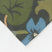 William Morris Blackthorn Garden Blume Classic Fleecedecke (Ecke)