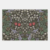 William Morris Blackthorn Garden Blume Classic Geschenkpapier Set (Vorderseite 2)