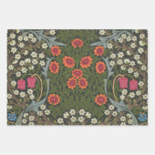 William Morris Blackthorn Garden Blume Classic Geschenkpapier Set (Vorderseite)