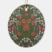 William Morris Blackthorn Garden Blume Classic Keramik Ornament (Links)