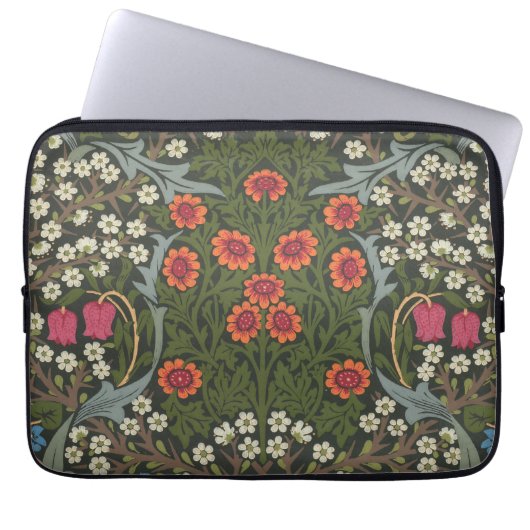William Morris Blackthorn Garden Blume Classic Laptopschutzhülle (Vorderseite)
