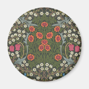 William Morris Blackthorn Garden Blume Classic Magnet