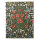 William Morris Blackthorn Garden Blume Classic Notizblock (Vorderseite)