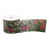 William Morris Blackthorn Garden Blume Classic Satinband (Spule)