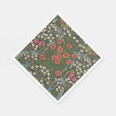 William Morris Blackthorn Garden Blume Classic Serviette (Ecke)