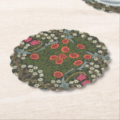 William Morris Blackthorn Garden Blume Classic Untersetzer (angewinkelt)