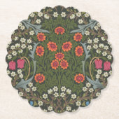 William Morris Blackthorn Garden Blume Classic Untersetzer (Vorderseite)