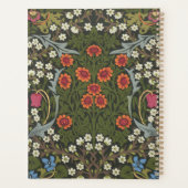 William Morris Blackthorn Garten Blumen Klassiker Planer (Rückseite)