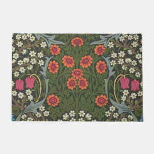 William Morris Blackthorn-Gartenblume Klassiker Fußmatte