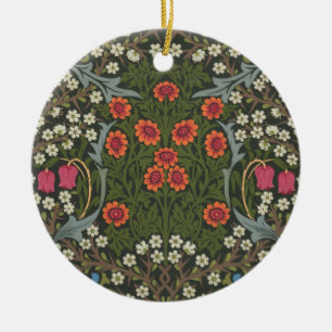 William Morris Blackthorn Gartenblume Klassiker Keramik Ornament
