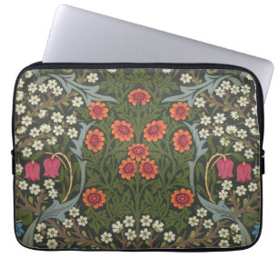 William Morris Blackthorn-Gartenblume Klassiker Laptopschutzhülle