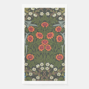 William Morris Blackthorn Gartenblume Klassiker Serviette