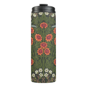 William Morris Blackthorn-Gartenblume Klassiker Thermosbecher