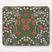 William Morris Blackthorn-Gartenblumen-Klassiker Mousepad (Vorne)