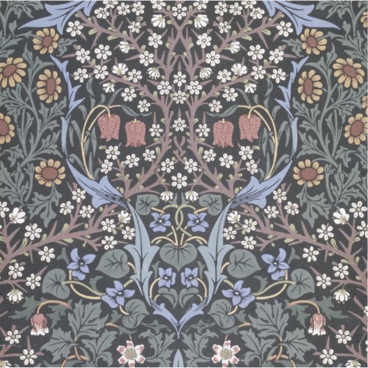 William Morris - Blackthorn Pattern Aufkleber (Vorderseite)