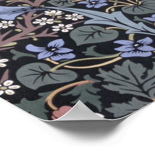 William Morris - Blackthorn Poster (Ecke)